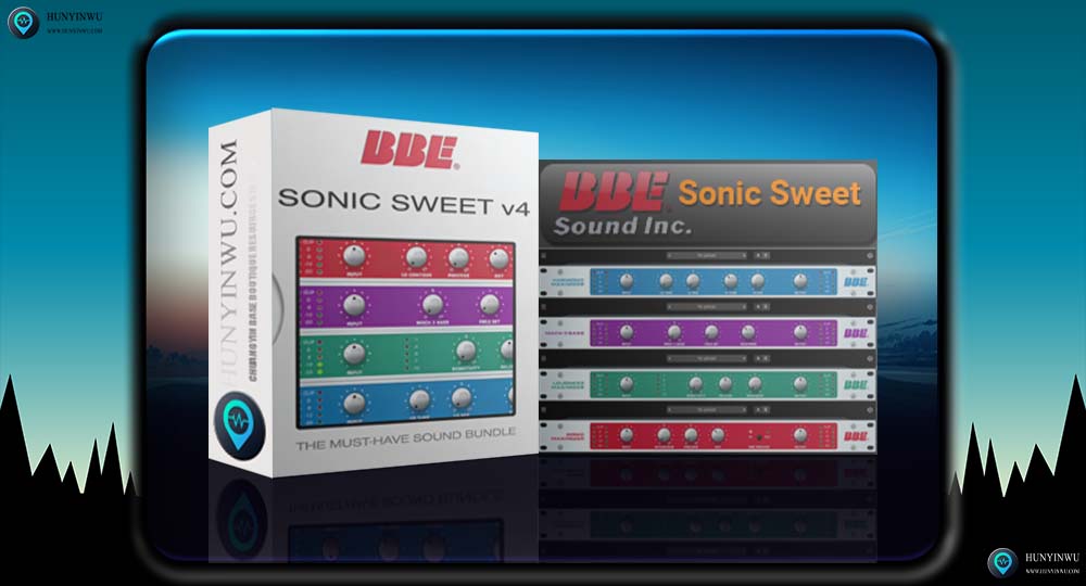 BBE Sound Sonic Sweet 4 | BBE激励染色器 | MAC |-混音屋 | 优质混音资源站