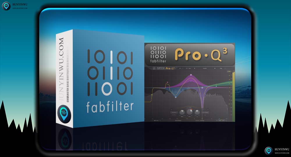 FabFilter Pro Q3 | 肥波Q3均衡器 | MAC |-混音屋 | 优质混音资源站
